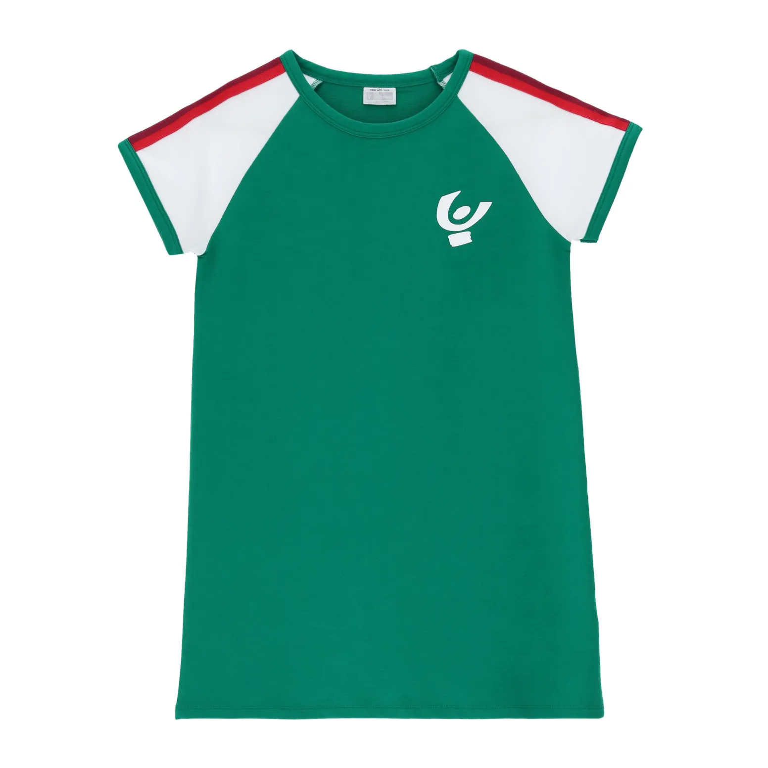 Freddy Abito a maniche corte stile baseball – Bambina 6-8 anni- Abiti