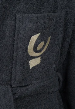 Freddy Accappatoio Grigio in Spugna con Logo Ricamato e Tasche-Donna Accessori Sportivi|Accessori Sportivi