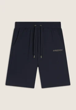 Freddy Bermuda in jersey con logo perline-Donna Padel|Pilates