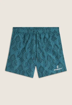 Freddy Bermuda Mare con Fantasia Floreale-Uomo Costumi Da Bagno