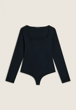 Freddy Body scollo quadrato in jersey di cotone organico-Donna Body