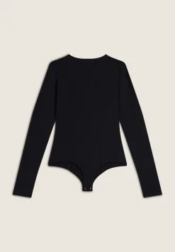 Freddy Body scollo quadrato in jersey decorato da strass-Donna Body