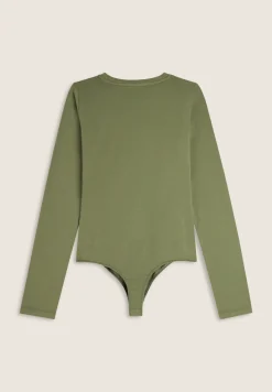 Freddy Body scollo quadrato in jersey decorato da strass-Donna Body