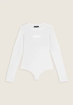 Freddy Body scollo quadrato in jersey decorato da strass-Donna Body