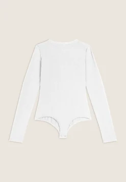 Freddy Body scollo quadrato in jersey decorato da strass-Donna Body