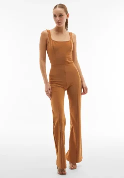 Freddy Body scollo quadrato in similpelle lucida-Donna Body
