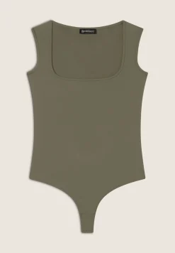 Freddy Body senza maniche con scollo quadrato-Donna Body
