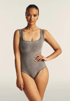 Freddy Body senza maniche in jersey TENCEL™ effetto denim-Donna Body