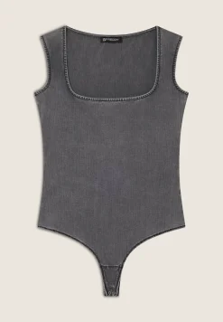 Freddy Body senza maniche in jersey TENCEL™ effetto denim-Donna Body