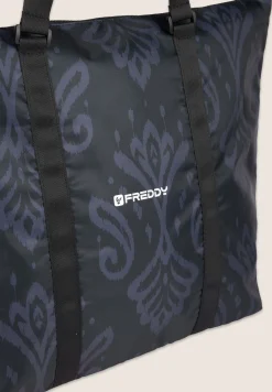 Freddy Borsa Shopper fantasia floreale con zip-Donna Borse E Zaini
