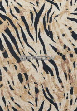 Freddy Borsa Shopper in canvas animalier con zip-Donna Borse E Zaini