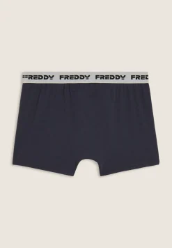 Freddy Boxer Uomo Aderenti con Elastico Jacquard e Logo-Uomo Underwear