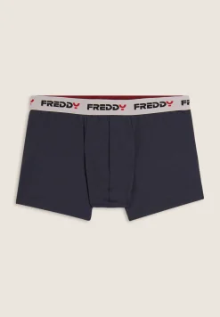 Freddy Boxer Uomo con Elastico Jacquard e Maxi Logo-Uomo Underwear