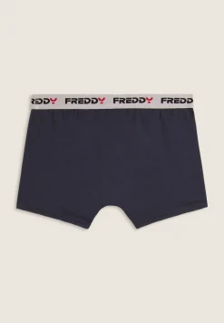 Freddy Boxer Uomo con Elastico Jacquard e Maxi Logo-Uomo Underwear