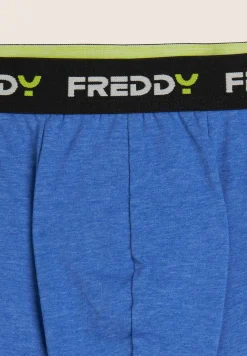 Freddy Boxer Uomo con Elastico Jacquard e Maxi Logo-Uomo Underwear