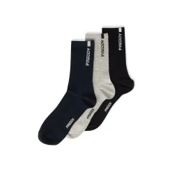 Freddy Calzini sportivi taglio medio con logo - Pack da 3 paia-Donna Accessori Sportivi|Accessori Sportivi