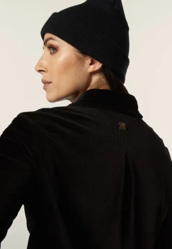Freddy Camicia comfort fit in velluto mille righe-Donna Felpe