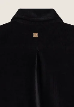 Freddy Camicia comfort fit in velluto mille righe-Donna Felpe