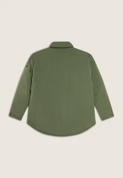 Freddy Camicia con imbottitura e fit oversize in nylon navtta-Donna Felpe