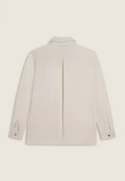 Freddy Camicia donna in felpa con bottoni dorati-Donna Felpe