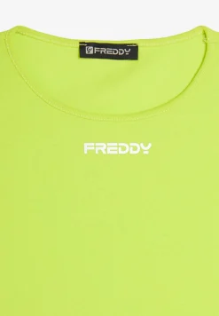 Freddy Canotta donna regular fit in cotone elasticizzato-Donna Top E Canotte