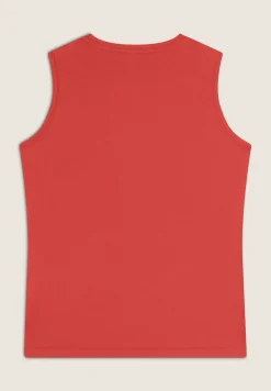 Freddy Canotta in jersey con stampa floreale sulle spalle-Donna Ginnastica|Top E Canotte