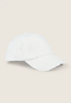 Freddy Cappellino sherpa con maxi ricamo FY tono su tono-Donna Accessori Sportivi