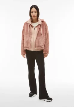 Freddy Cappotto corto monopetto con zip in pelliccia sintetica-Donna Giacche