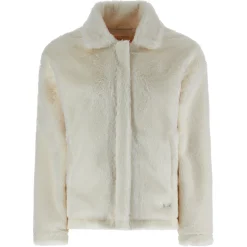 Freddy Cappotto corto monopetto con zip in pelliccia sintetica-Donna Giacche