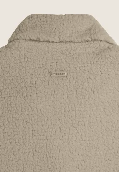 Freddy Cappotto in tessuto sherpa con chiusura a bottoni nascosta-Donna Giacche