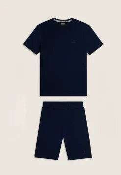 Freddy Completo sportivo in cotone con t-shirt e bermuda-Uomo Tute Sportive