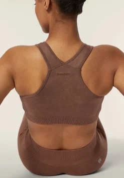 Freddy Completo top e leggings vita alta seamless ice wash-Donna Padel|Pilates