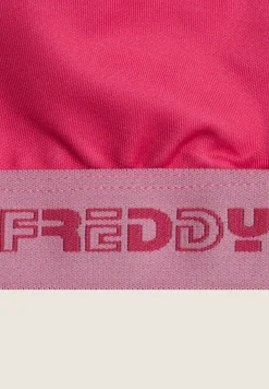 Freddy Costume Due Pezzi Bambina con Cut-Out e Strass sul Retro- Costumi Da Bagno