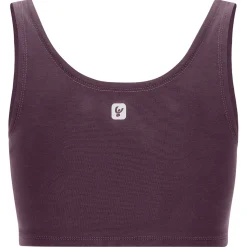 Freddy Crop top con scollo a cuore in cotone elasticizzato-Donna Top E Canotte
