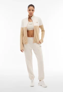 Freddy Crop top in cotone a costine con logo ricamato-Donna Padel|Top E Canotte