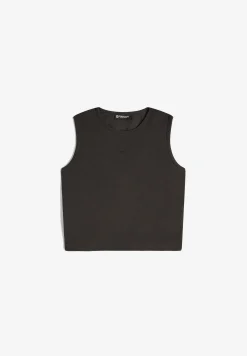 Freddy Crop top slim fit in tessuto jersey effetto vissuto-Donna Padel|Top E Canotte