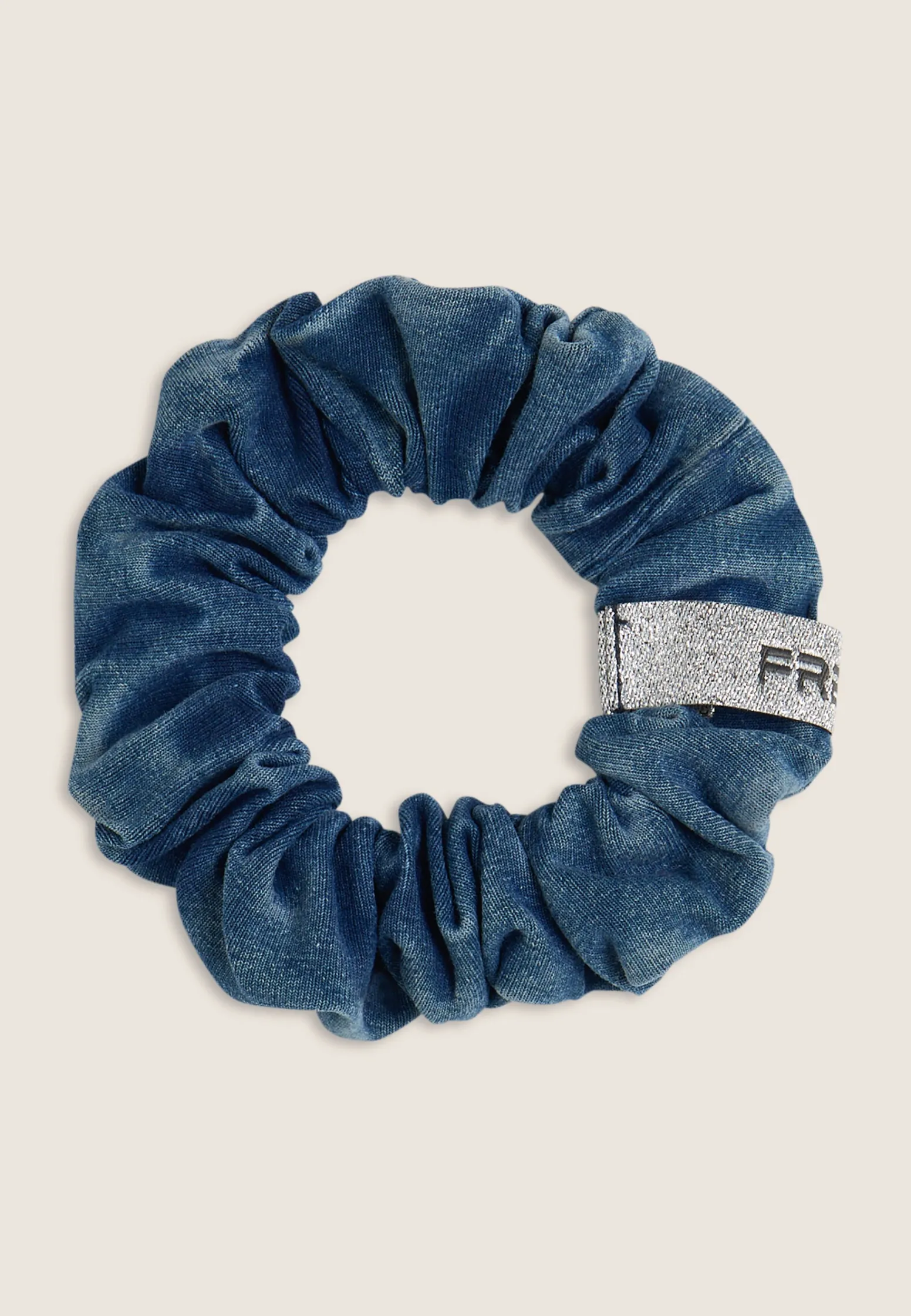 Freddy Elastico per capelli in denim con logo-Donna Accessori Sportivi