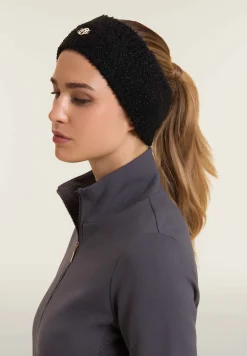 Freddy Fascia per capelli bouclé con logo dorato FY-Donna Accessori Sportivi