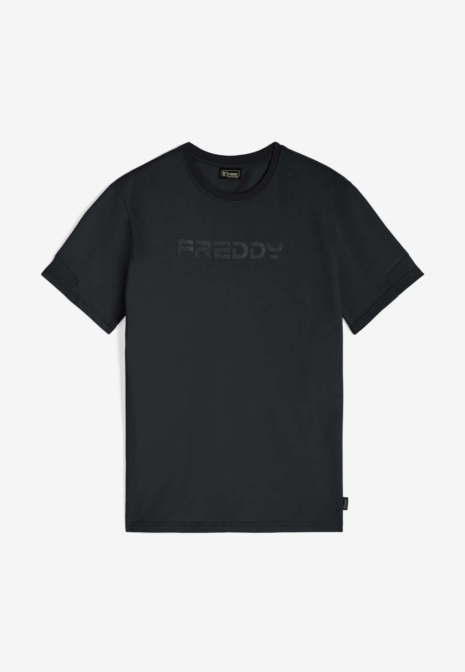 Freddy Felpa a blocchi di colore con scollo girocollo-Uomo Felpe