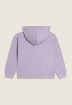 Freddy Felpa Bambina full zip con cappuccio e logo- Felpe