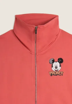 Freddy Felpa collo alto e zip comfort fit Mickey Mouse-Donna Felpe