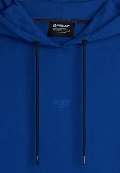 Freddy Felpa comfort fit con cappuccio e tasche a marsupio-Uomo Felpe