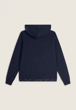 Freddy Felpa comfort fit con zip e cappuccio decorato da stampa-Donna Pilates|Ginnastica