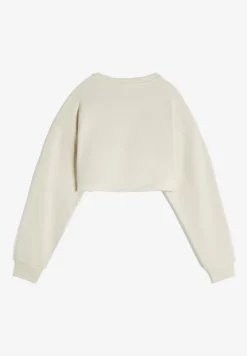 Freddy Felpa comfort fit corta con logo Day Off ricamato-Donna Felpe