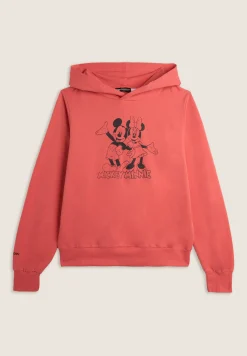 Freddy Felpa con cappuccio comfort fit Mickey & Minnie-Donna Felpe