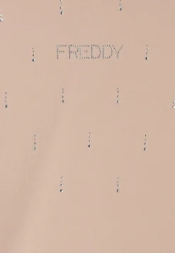 Freddy Felpa con Cappuccio decorata da Strass-Donna Felpe