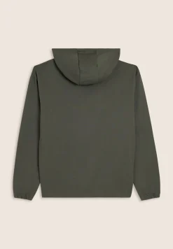 Freddy Felpa con mezza zip e cappuccio regolabile-Uomo Felpe