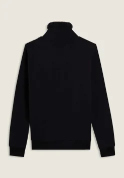 Freddy Felpa con zip, collo e fronte in sherpa, logo borchie-Donna Ginnastica|Felpe