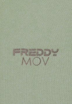 Freddy Felpa con Zip e Cappuccio Fantasia Zebrata-Donna Felpe