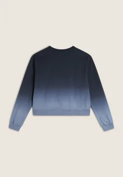 Freddy Felpa corta comfort fit in jersey dégradé-Donna Felpe